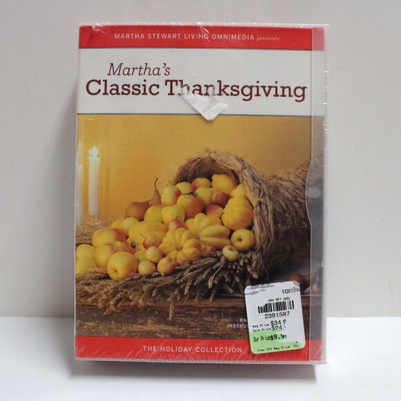 Martha Stewart Living Omnimedia Holiday Collection of 3 DVDs - Sealed - Picture 2 of 5